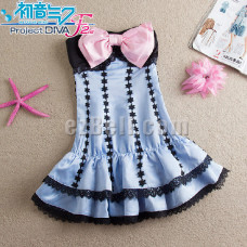 Vocaloid Project DIVA-f Miku Blue Cosplay Costume